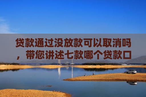 贷款通过没放款可以取消吗，带您讲述七款哪个贷款口子下款最快