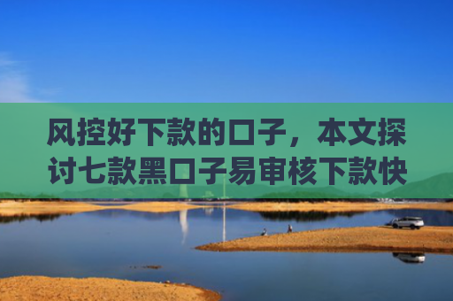 风控好下款的口子，本文探讨七款黑口子易审核下款快的app