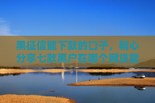 黑征信能下款的口子，精心分享七款黑户在哪个网贷能下款