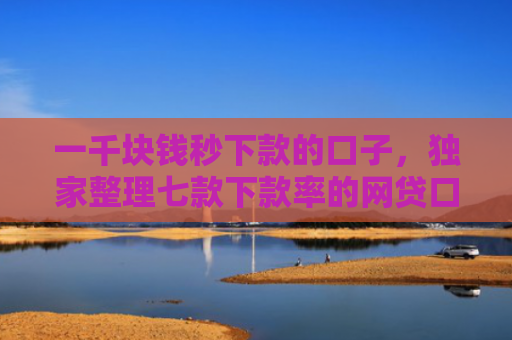 一千块钱秒下款的口子，独家整理七款下款率的网贷口子