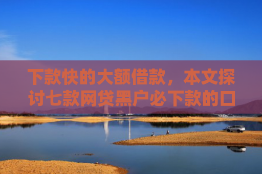 下款快的大额借款，本文探讨七款网贷黑户必下款的口子