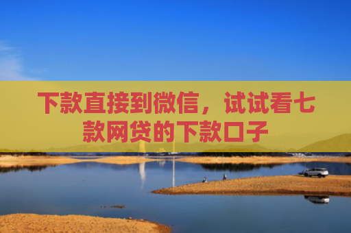 下款直接到微信，试试看七款网贷的下款口子