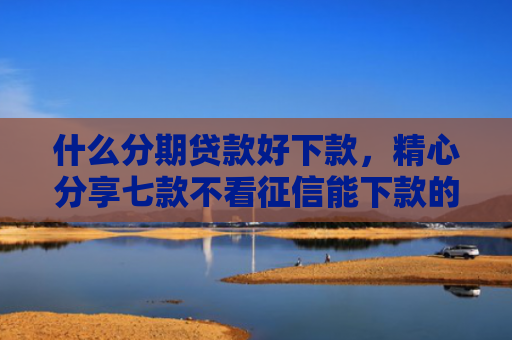 什么分期贷款好下款，精心分享七款不看征信能下款的贷款