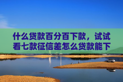 什么贷款百分百下款，试试看七款征信差怎么贷款能下款