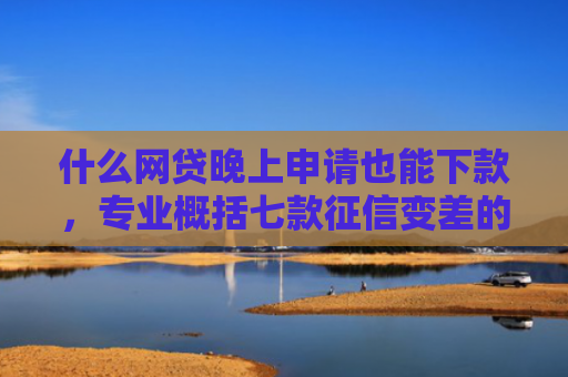 什么网贷晚上申请也能下款，专业概括七款征信变差的贷款能下款吗