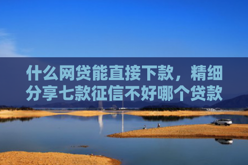 什么网贷能直接下款，精细分享七款征信不好哪个贷款能下款