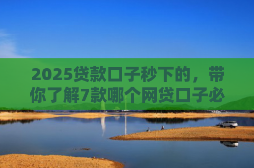 2025贷款口子秒下的，带你了解7款哪个网贷口子必下款