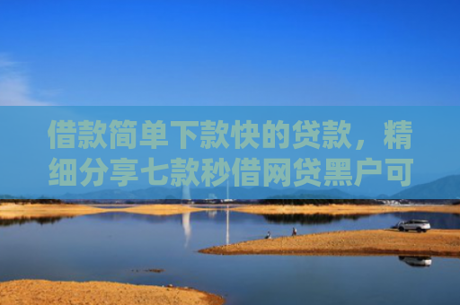 借款简单下款快的贷款，精细分享七款秒借网贷黑户可以下款吗