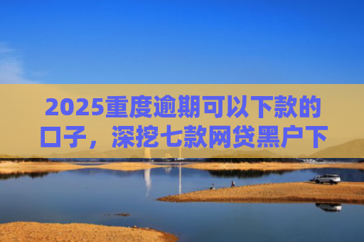 2025重度逾期可以下款的口子，深挖七款网贷黑户下款口子大额