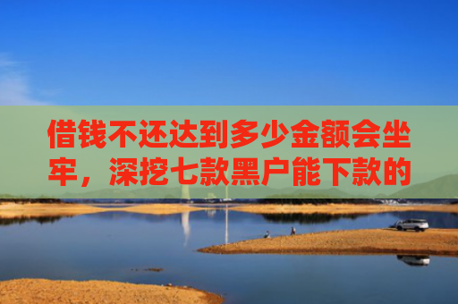 借钱不还达到多少金额会坐牢，深挖七款黑户能下款的分期平台