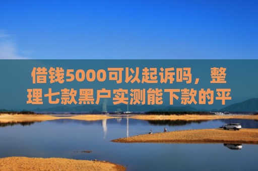 借钱5000可以起诉吗，整理七款黑户实测能下款的平台