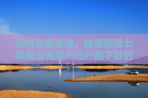 借钱去哪里借，独家整理七款有没有黑户烂户能下款的平台
