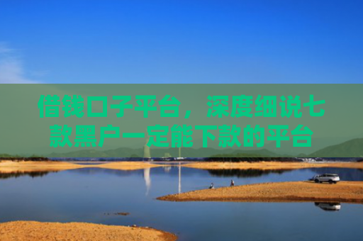 借钱口子平台，深度细说七款黑户一定能下款的平台