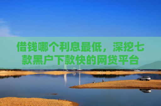 借钱哪个利息最低，深挖七款黑户下款快的网贷平台