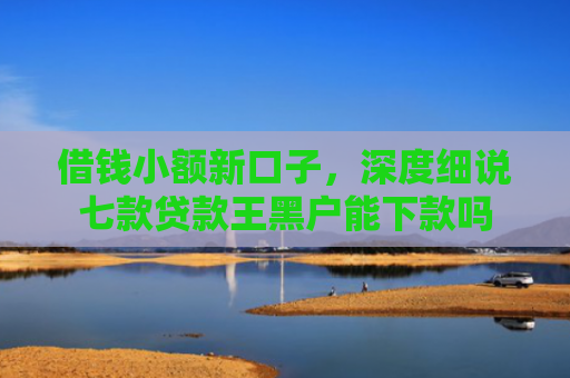 借钱小额新口子，深度细说七款贷款王黑户能下款吗