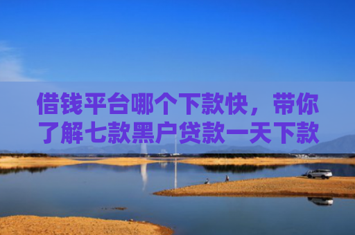借钱平台哪个下款快，带你了解七款黑户贷款一天下款的平台