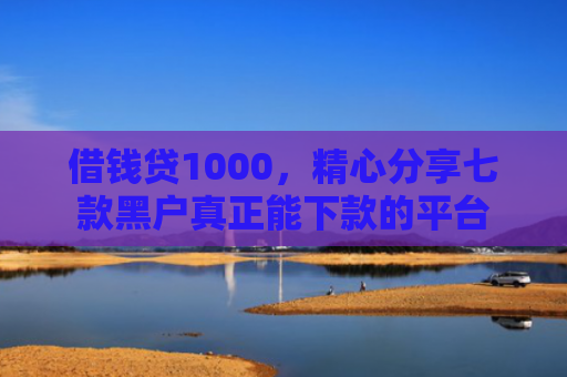借钱贷1000，精心分享七款黑户真正能下款的平台