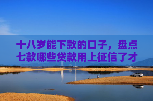 十八岁能下款的口子，盘点七款哪些贷款用上征信了才能下款