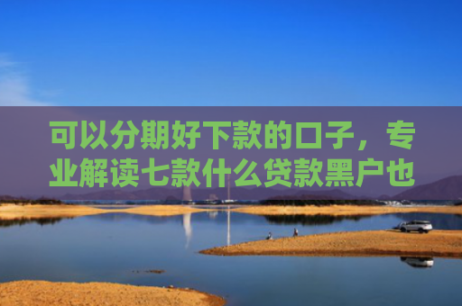 可以分期好下款的口子，专业解读七款什么贷款黑户也能下款