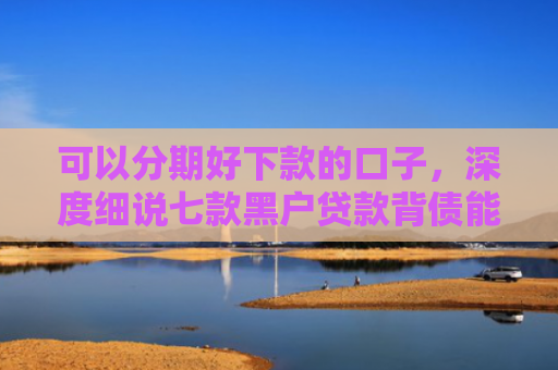 可以分期好下款的口子，深度细说七款黑户贷款背债能下款吗