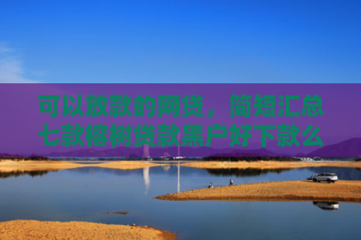 可以放款的网贷，简短汇总七款榕树贷款黑户好下款么