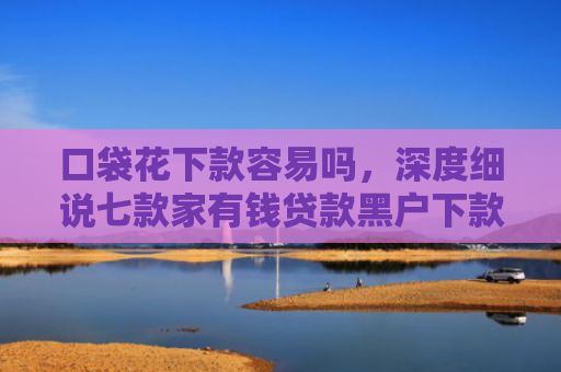 口袋花下款容易吗，深度细说七款家有钱贷款黑户下款