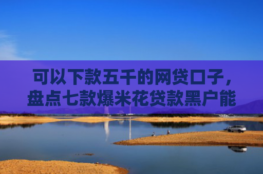 可以下款五千的网贷口子，盘点七款爆米花贷款黑户能下款吗