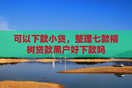 可以下款小贷，整理七款榕树贷款黑户好下款吗