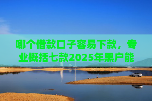 哪个借款口子容易下款，专业概括七款2025年黑户能下款的app