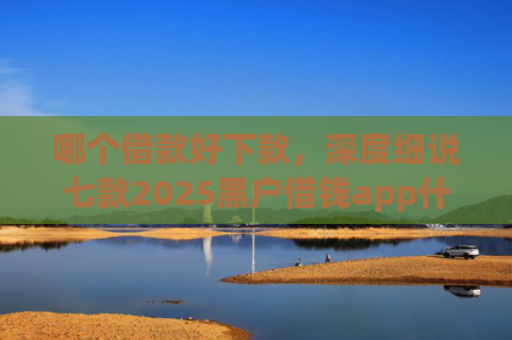 哪个借款好下款，深度细说七款2025黑户借钱app什么最好下款