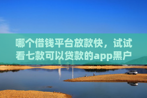哪个借钱平台放款快，试试看七款可以贷款的app黑户能下款吗