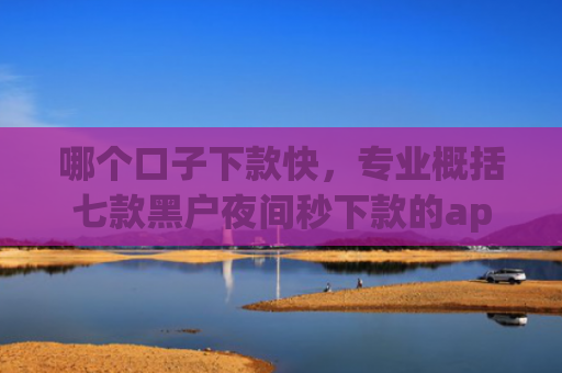 哪个口子下款快，专业概括七款黑户夜间秒下款的app竹叶贷