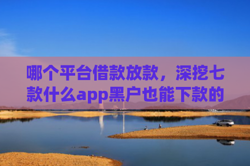 哪个平台借款放款，深挖七款什么app黑户也能下款的平台