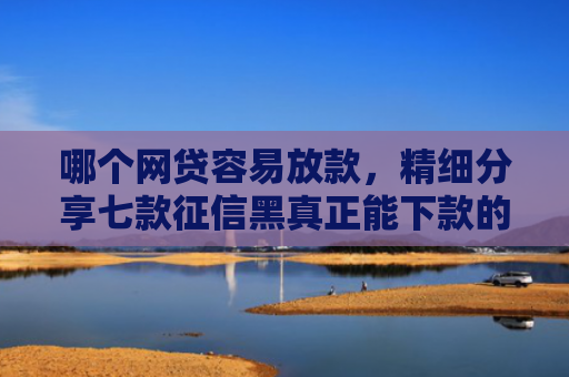 哪个网贷容易放款，精细分享七款征信黑真正能下款的网贷
