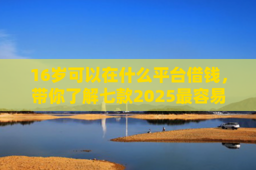 16岁可以在什么平台借钱，带你了解七款2025最容易下款的网贷口子