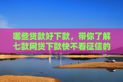 哪些贷款好下款，带你了解七款网贷下款快不看征信的