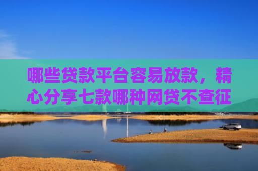 哪些贷款平台容易放款，精心分享七款哪种网贷不查征信好下款
