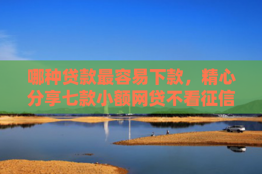 哪种贷款最容易下款，精心分享七款小额网贷不看征信下款快