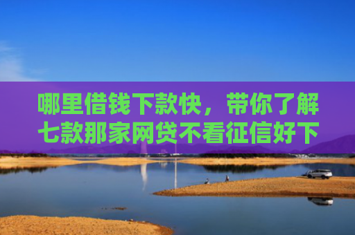 哪里借钱下款快，带你了解七款那家网贷不看征信好下款