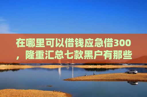 在哪里可以借钱应急借300，隆重汇总七款黑户有那些网贷下款口子