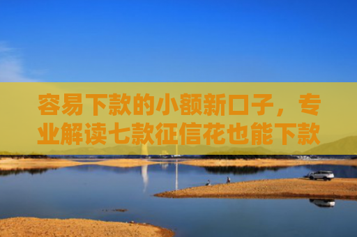 容易下款的小额新口子，专业解读七款征信花也能下款的平台
