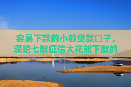 容易下款的小额贷款口子，深挖七款征信大花能下款的平台
