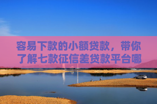 容易下款的小额贷款，带你了解七款征信差贷款平台哪个好下款快