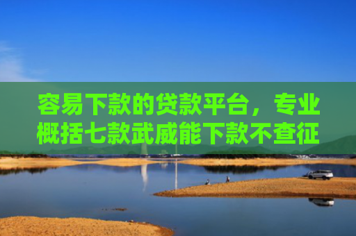 容易下款的贷款平台，专业概括七款武威能下款不查征信平台