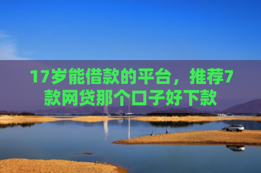 17岁能借款的平台，推荐7款网贷那个口子好下款