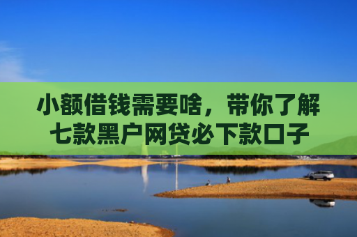 小额借钱需要啥，带你了解七款黑户网贷必下款口子