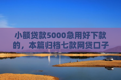 小额贷款5000急用好下款的，本篇归档七款网贷口子哪些下款快