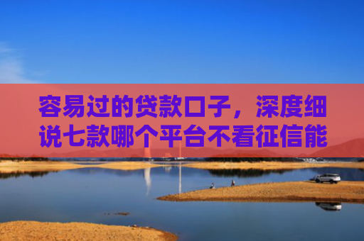 容易过的贷款口子，深度细说七款哪个平台不看征信能下款
