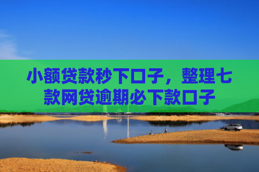 小额贷款秒下口子，整理七款网贷逾期必下款口子
