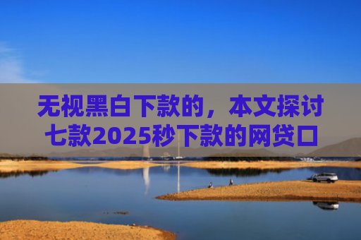 无视黑白下款的，本文探讨七款2025秒下款的网贷口子
